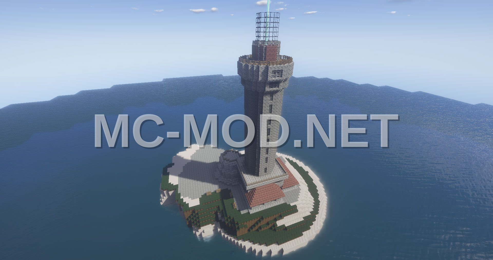 Island Lighthouse Structure
