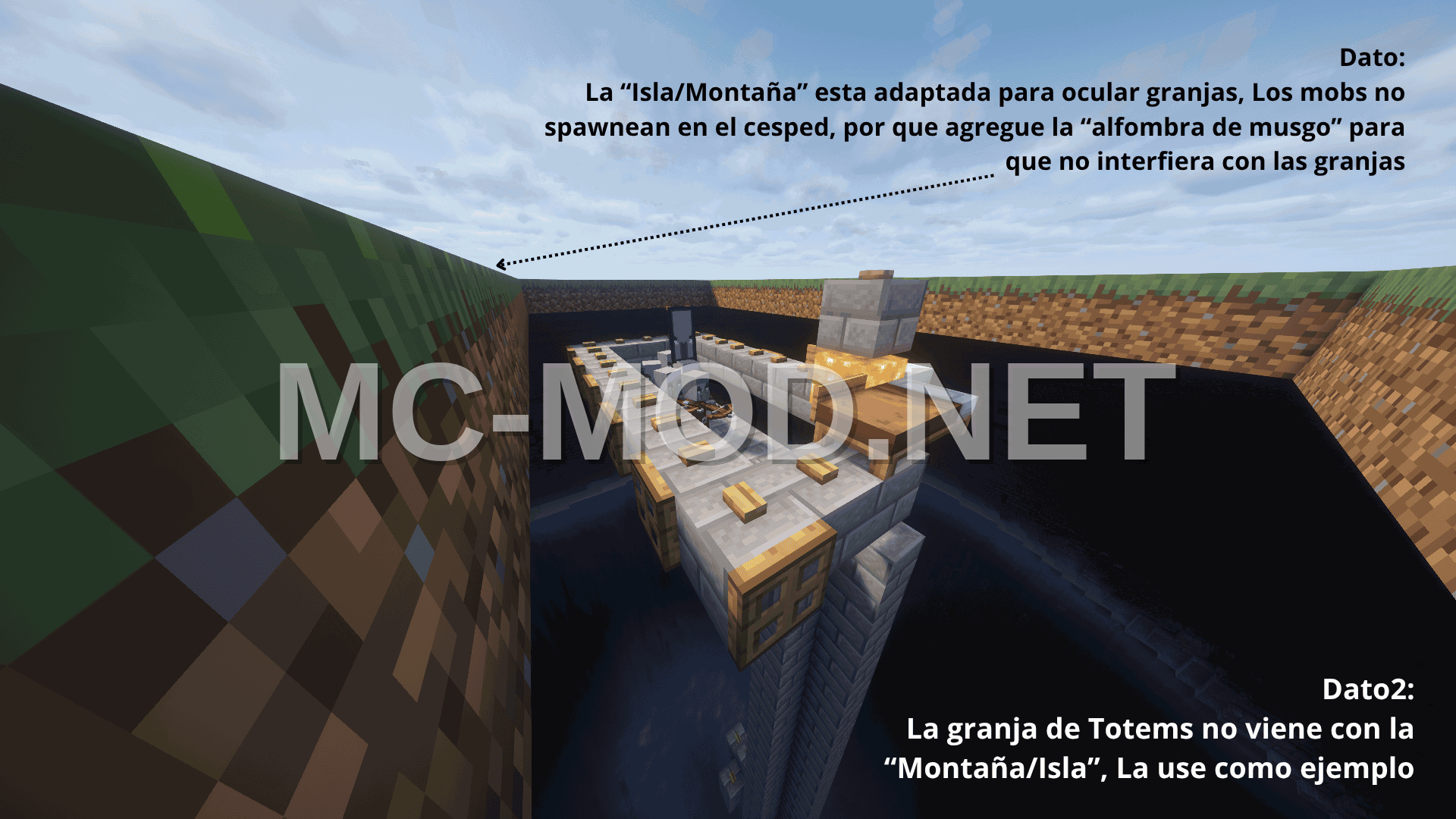 Hollow Mountain Island For Farms