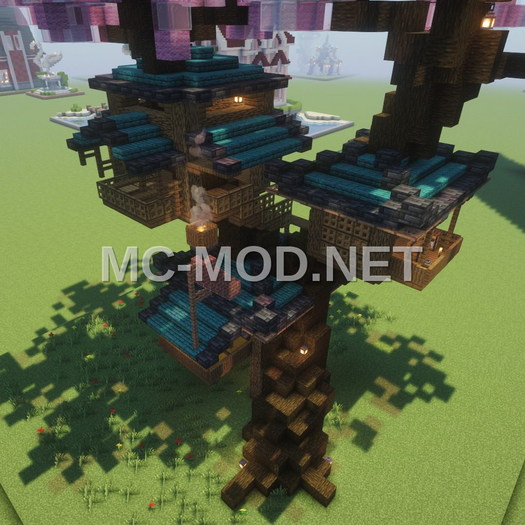 Japanese Cherry Blossom Treehouse