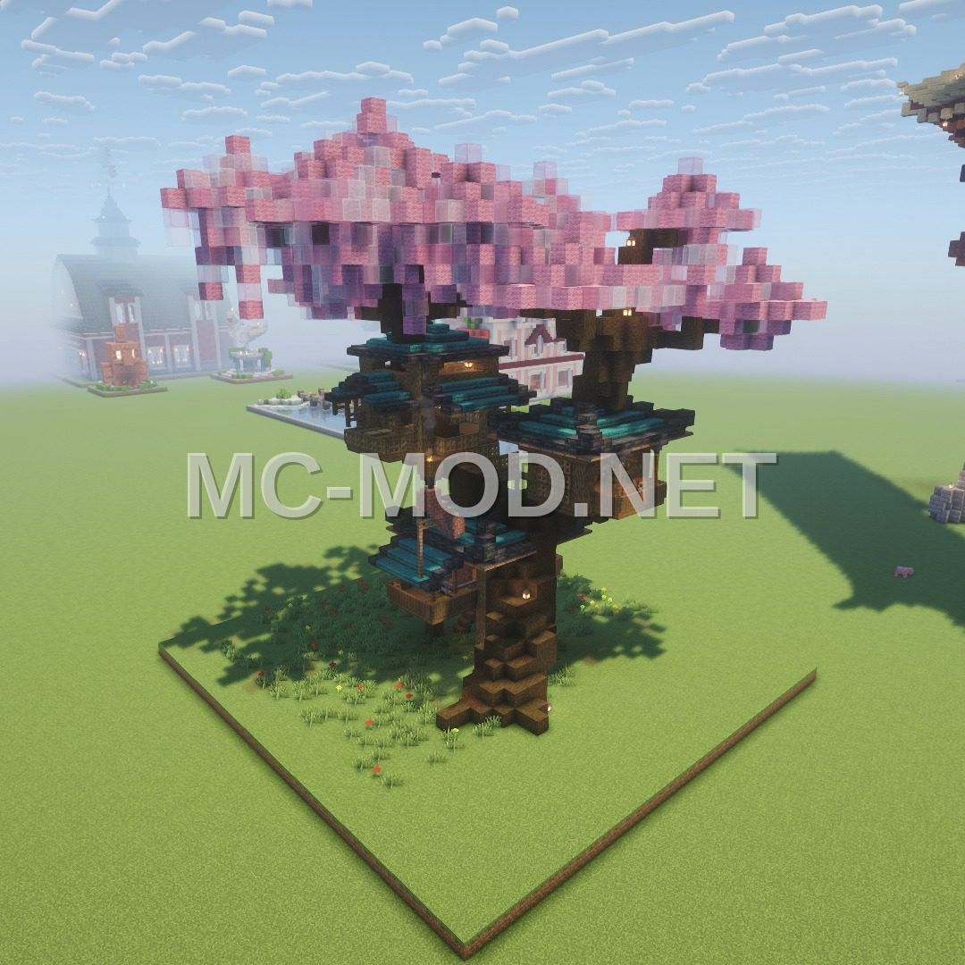 Japanese Cherry Blossom Treehouse