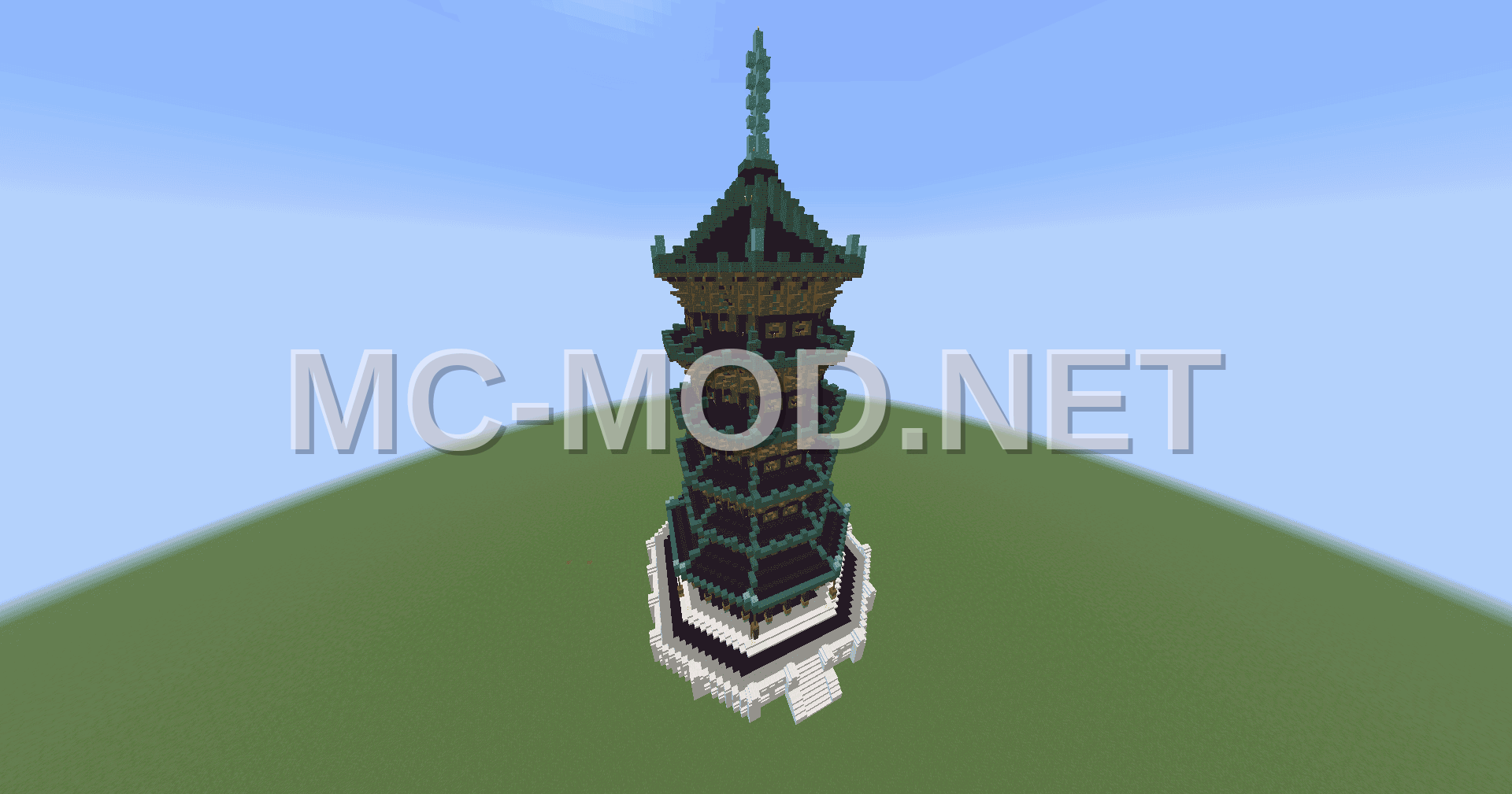 Japanese Pagoda Structure