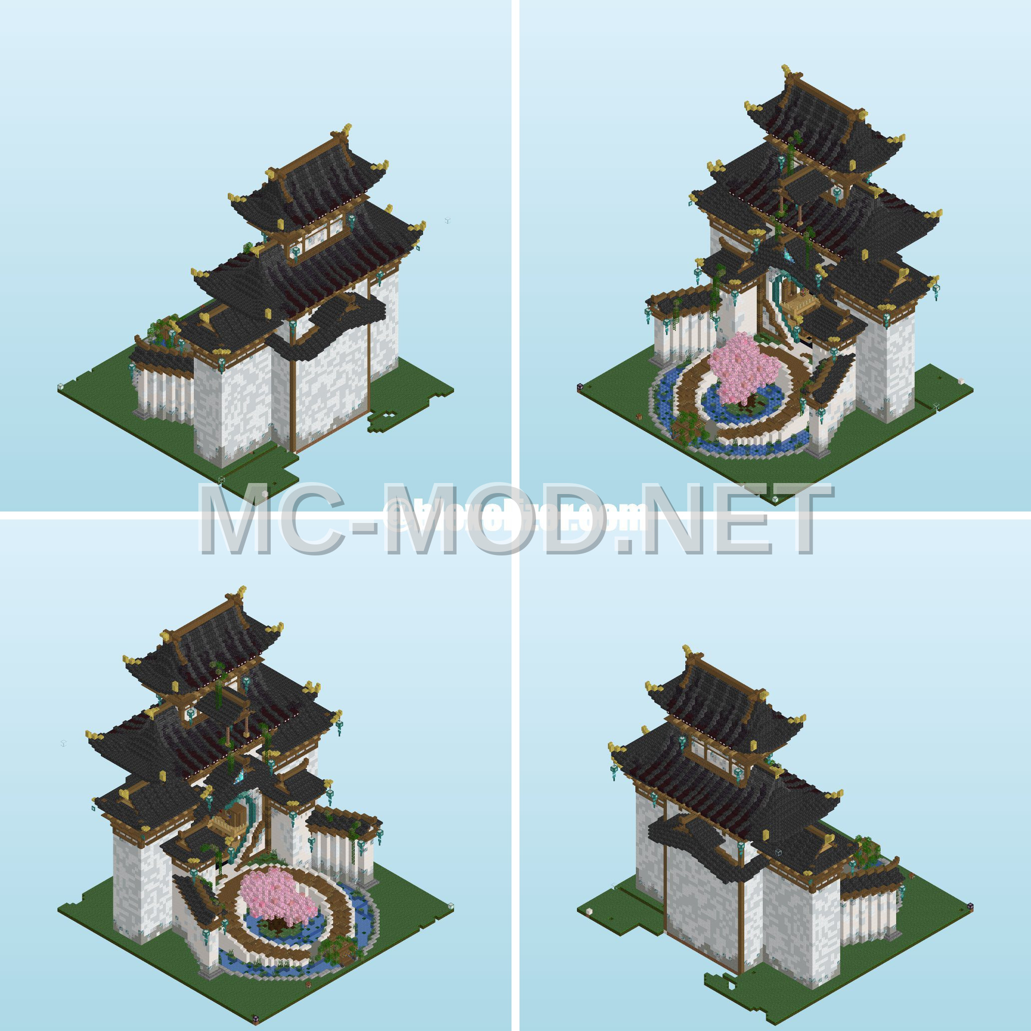 Japanese Palace Structure