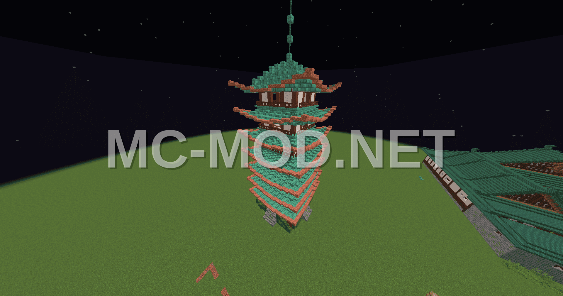 Japanese Style Pagoda Tower