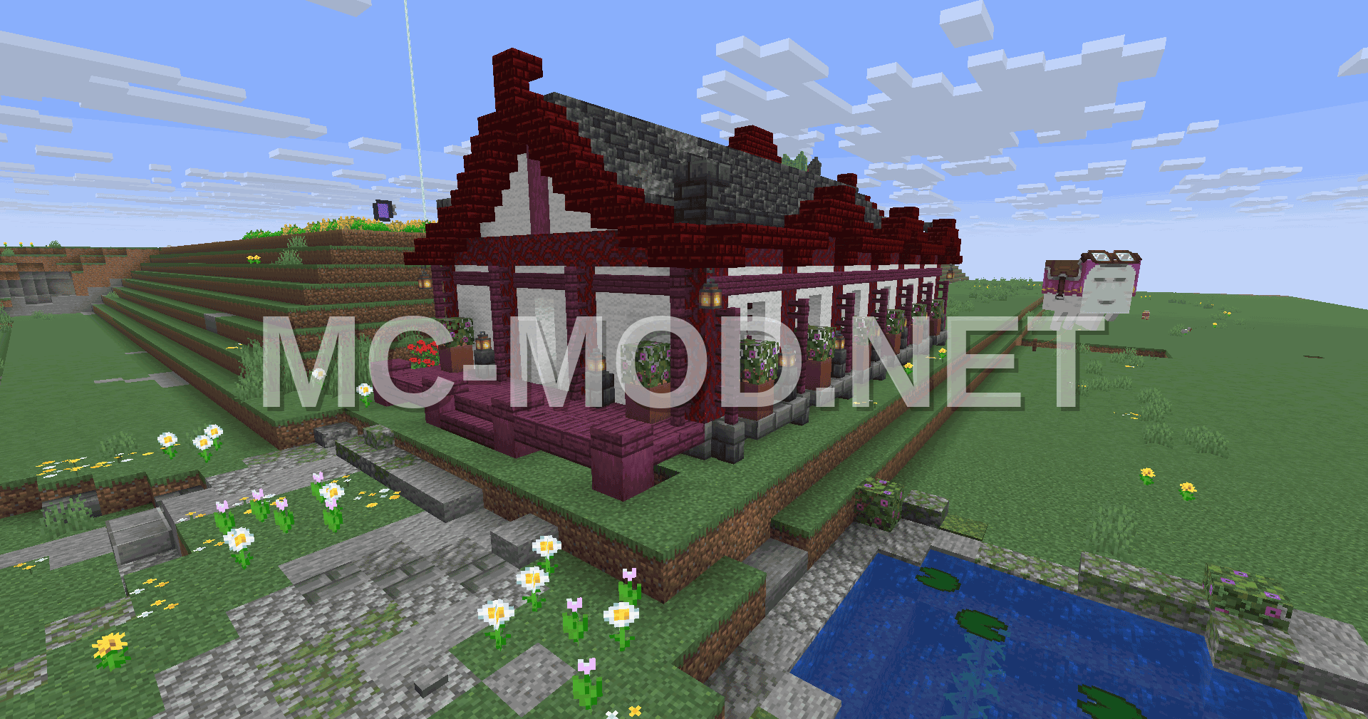 Japanese Style Temple Wool Farm