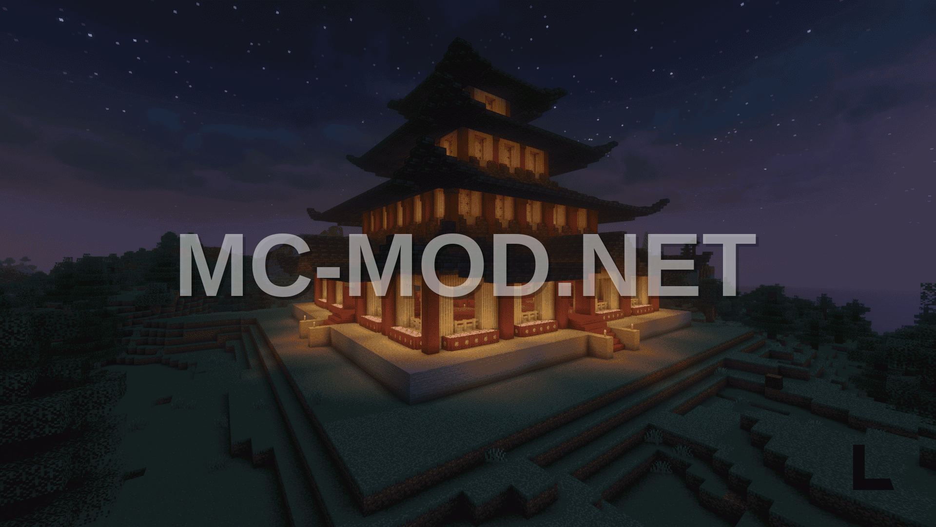 Japanese Temple Survival Base
