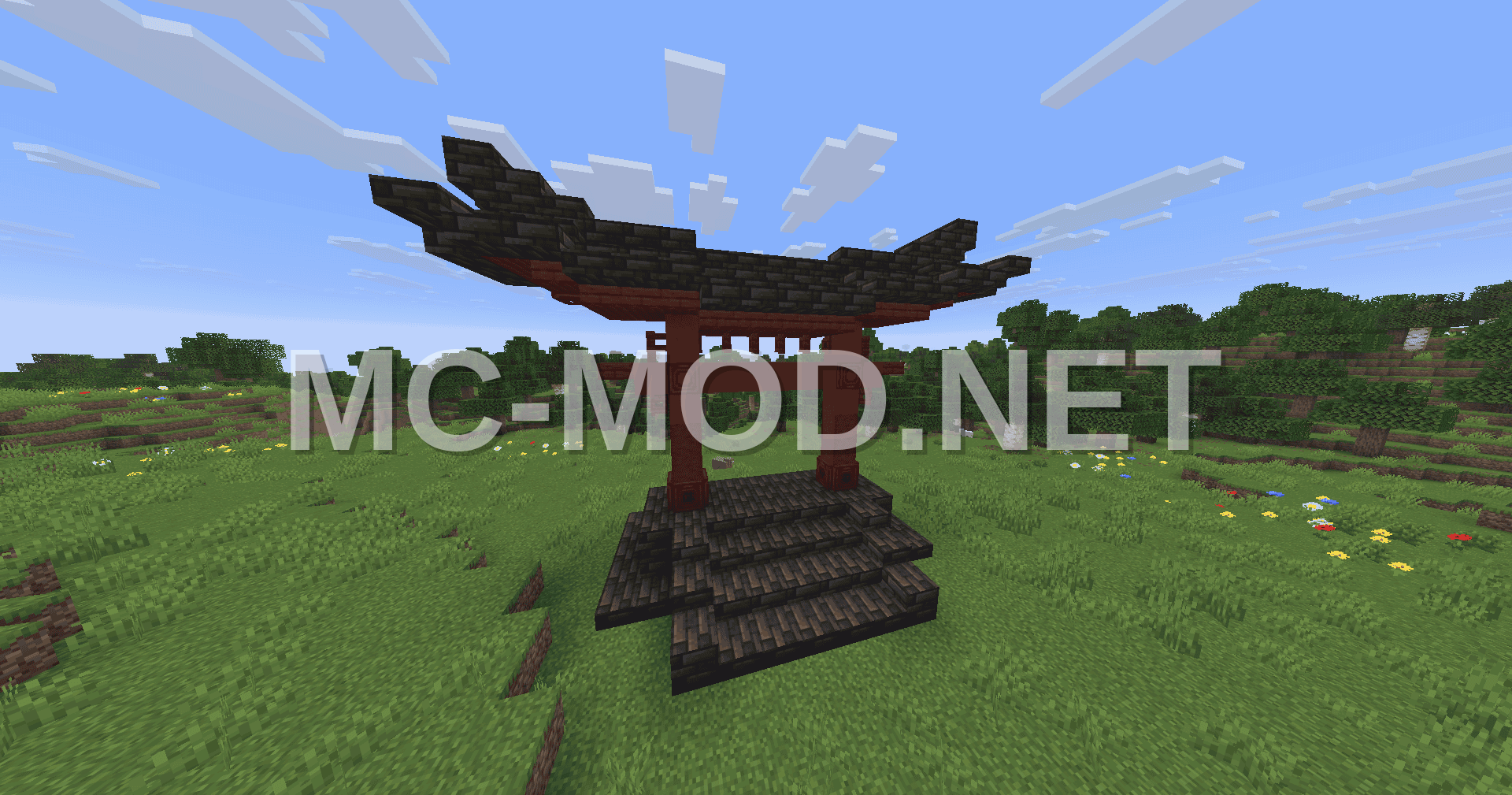 Japanese Torii Gate Structure
