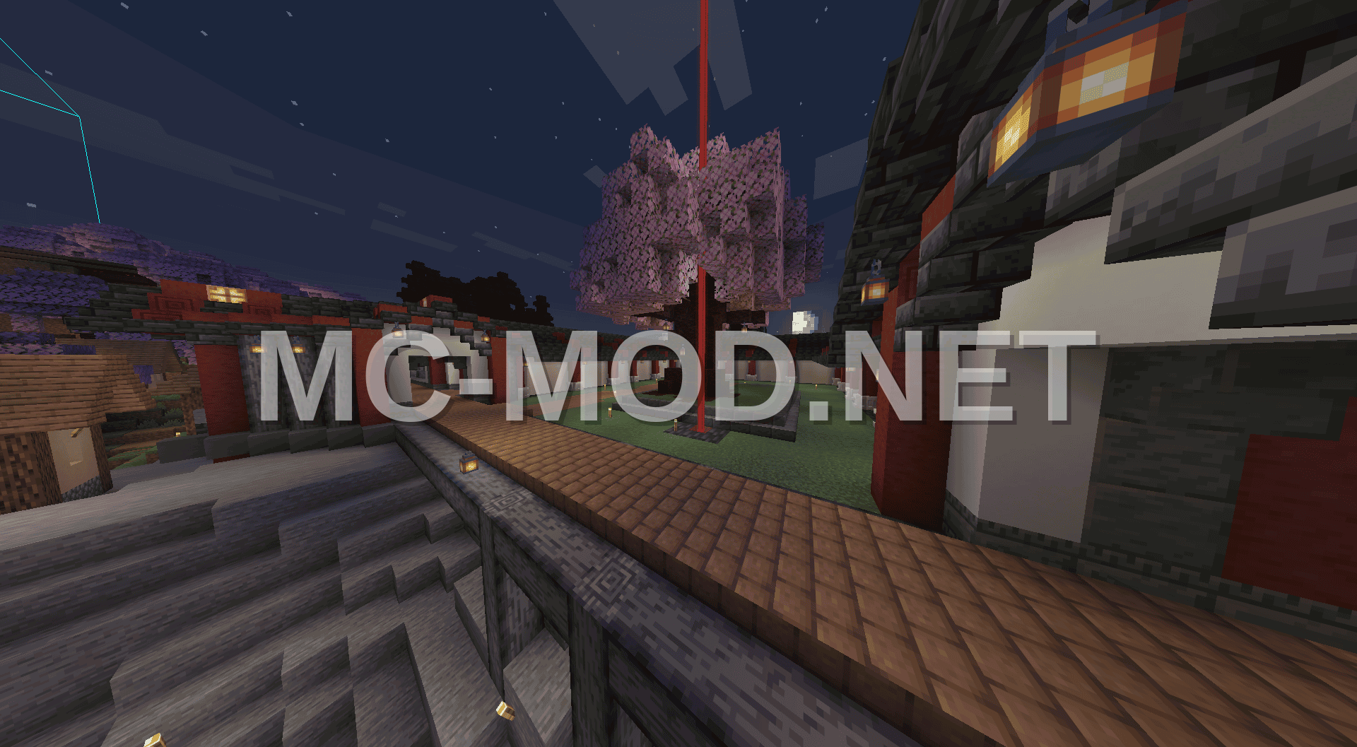 Japanese Trading Hall Cherry Blossom Tree