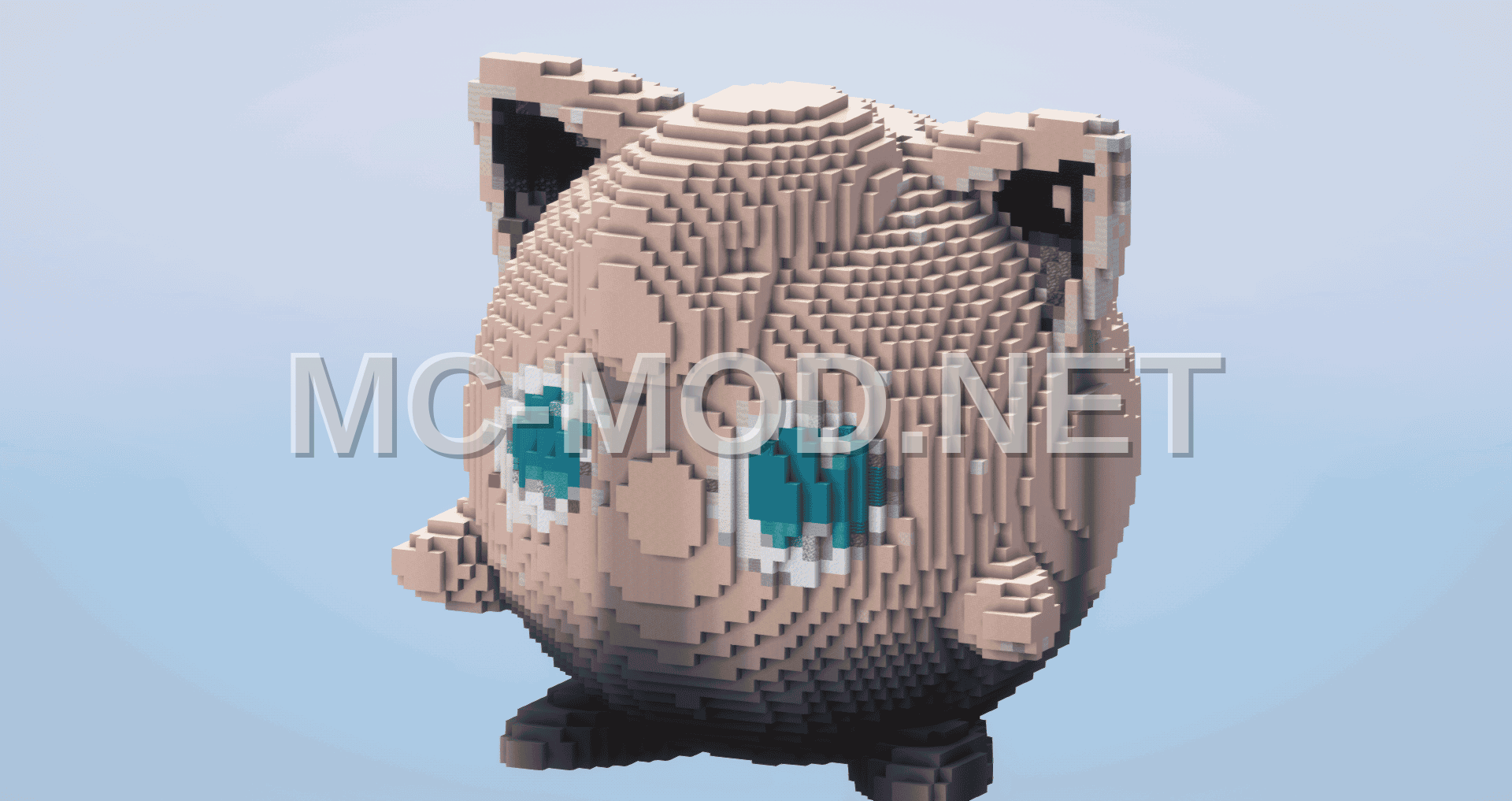 Jigglypuff Minecraft Statue