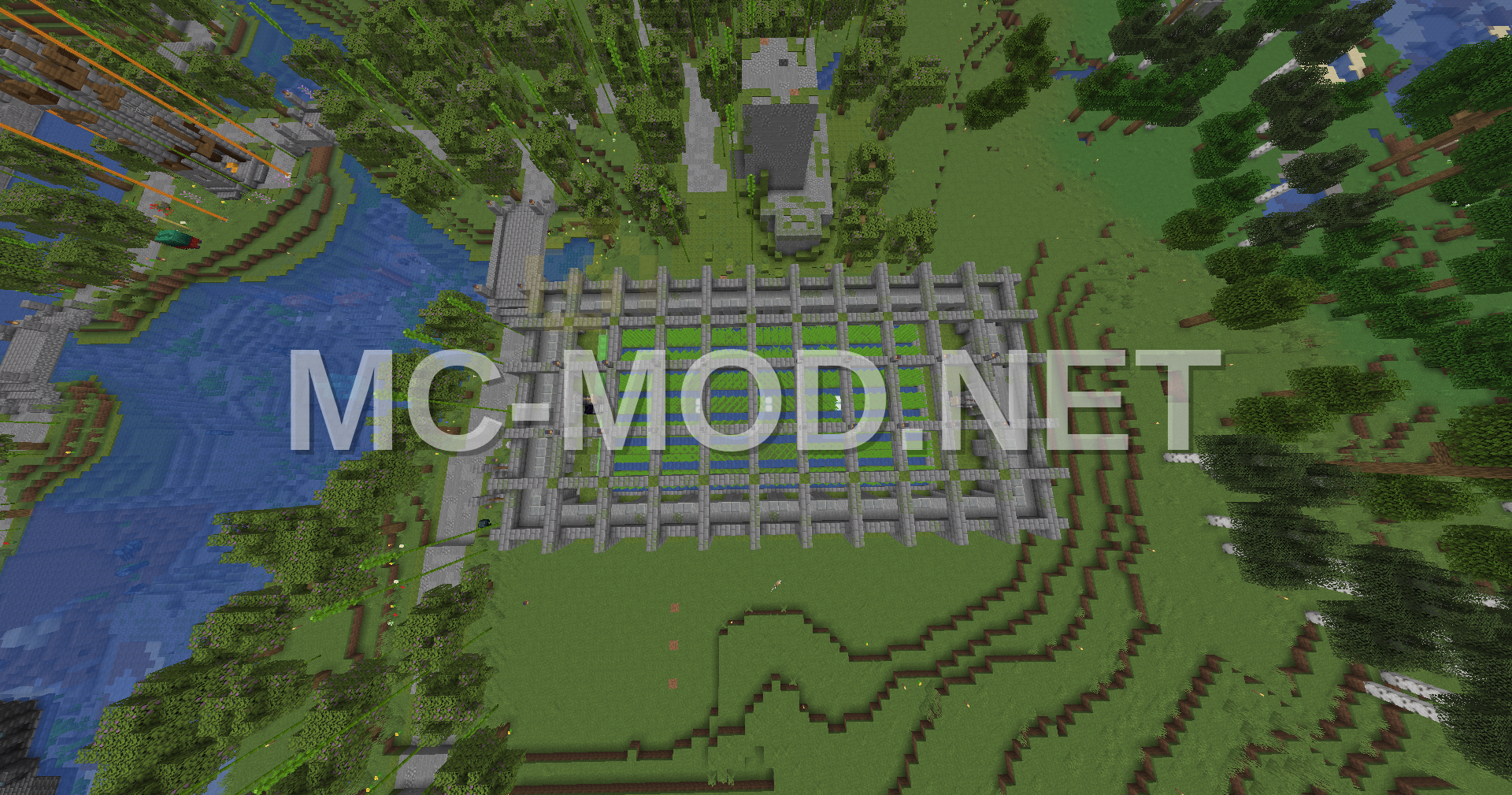 Jungle Style Automatic Sugar Cane Farm