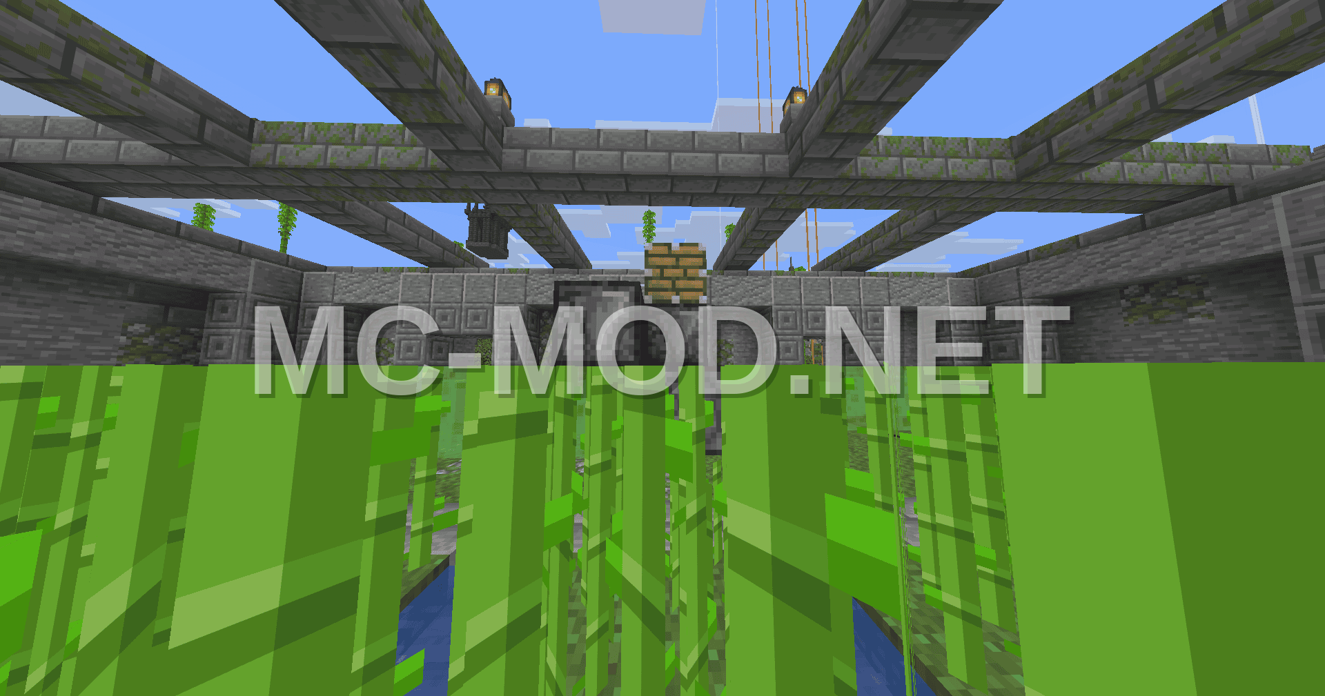 Jungle Style Automatic Sugar Cane Farm
