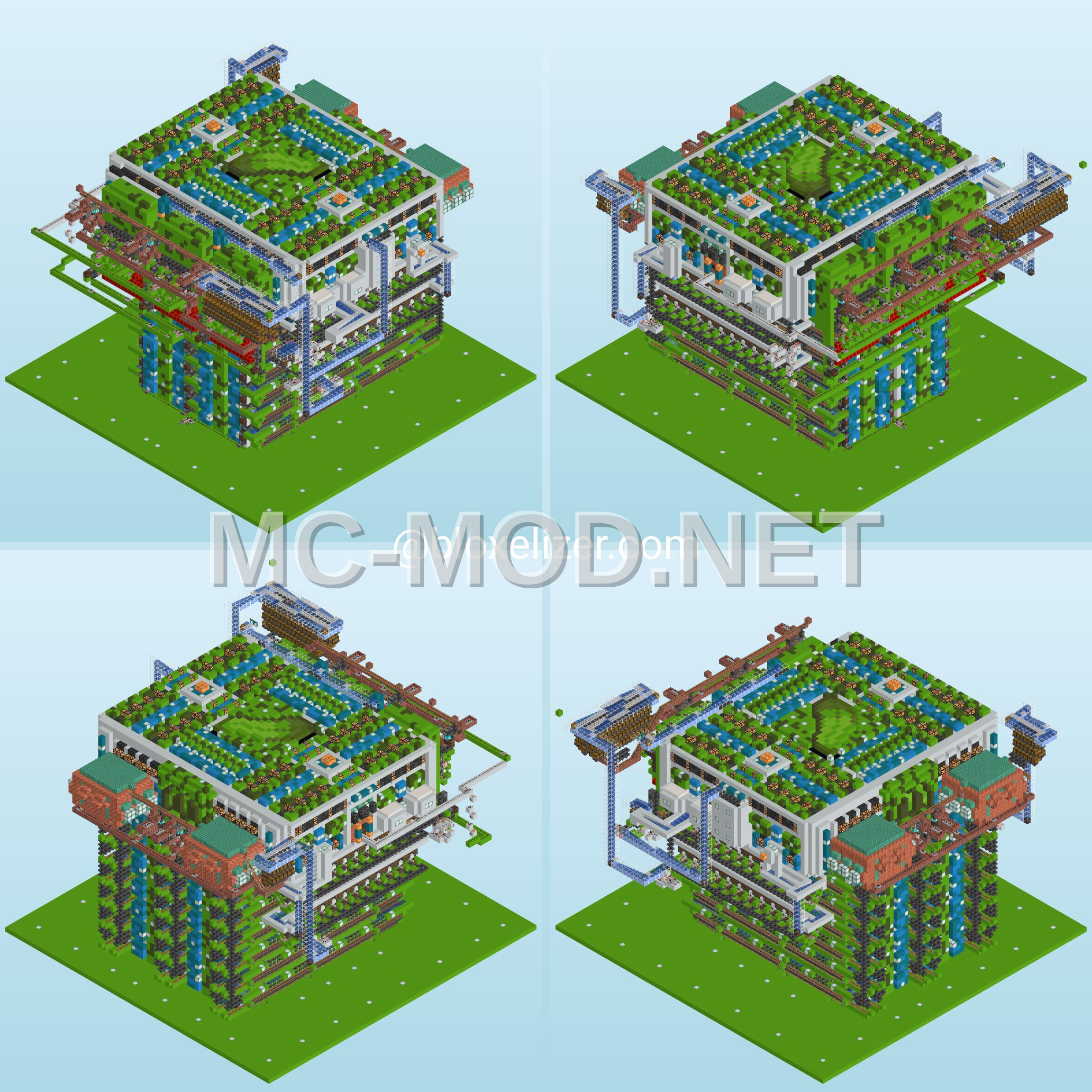 Lime Concrete Kelp Farm