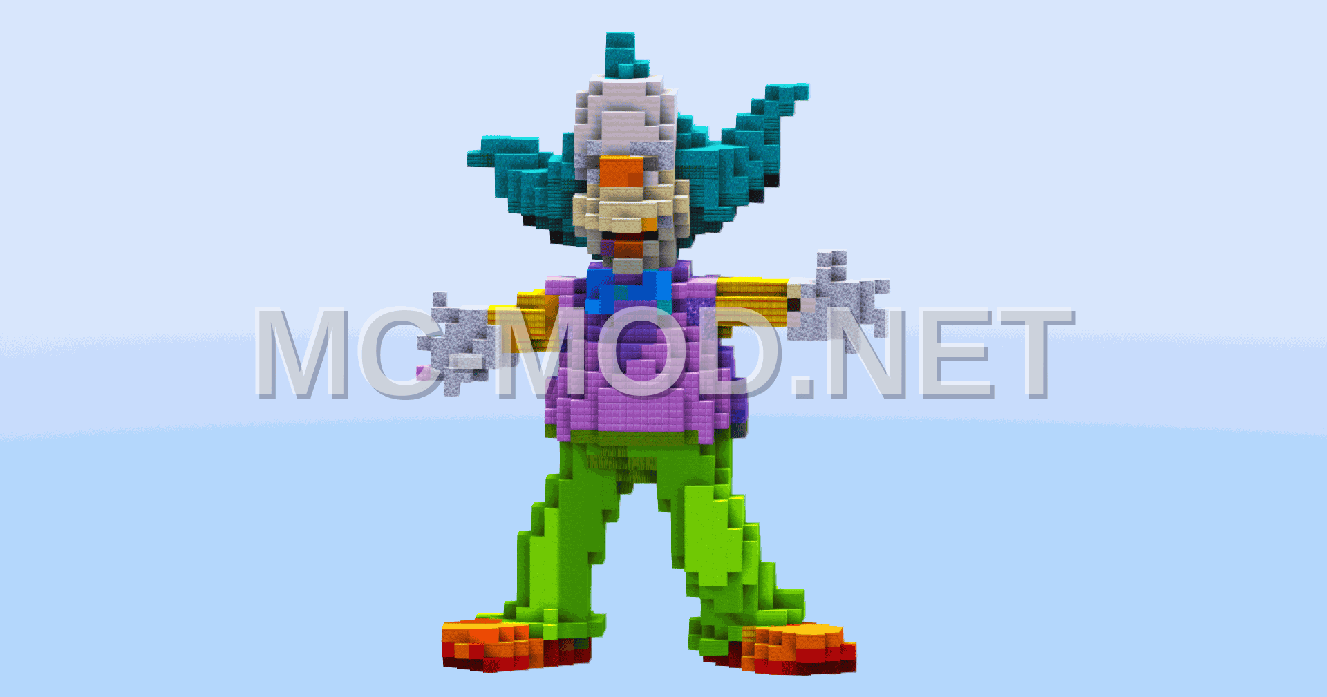 Krusty the Clown from the Simpsons