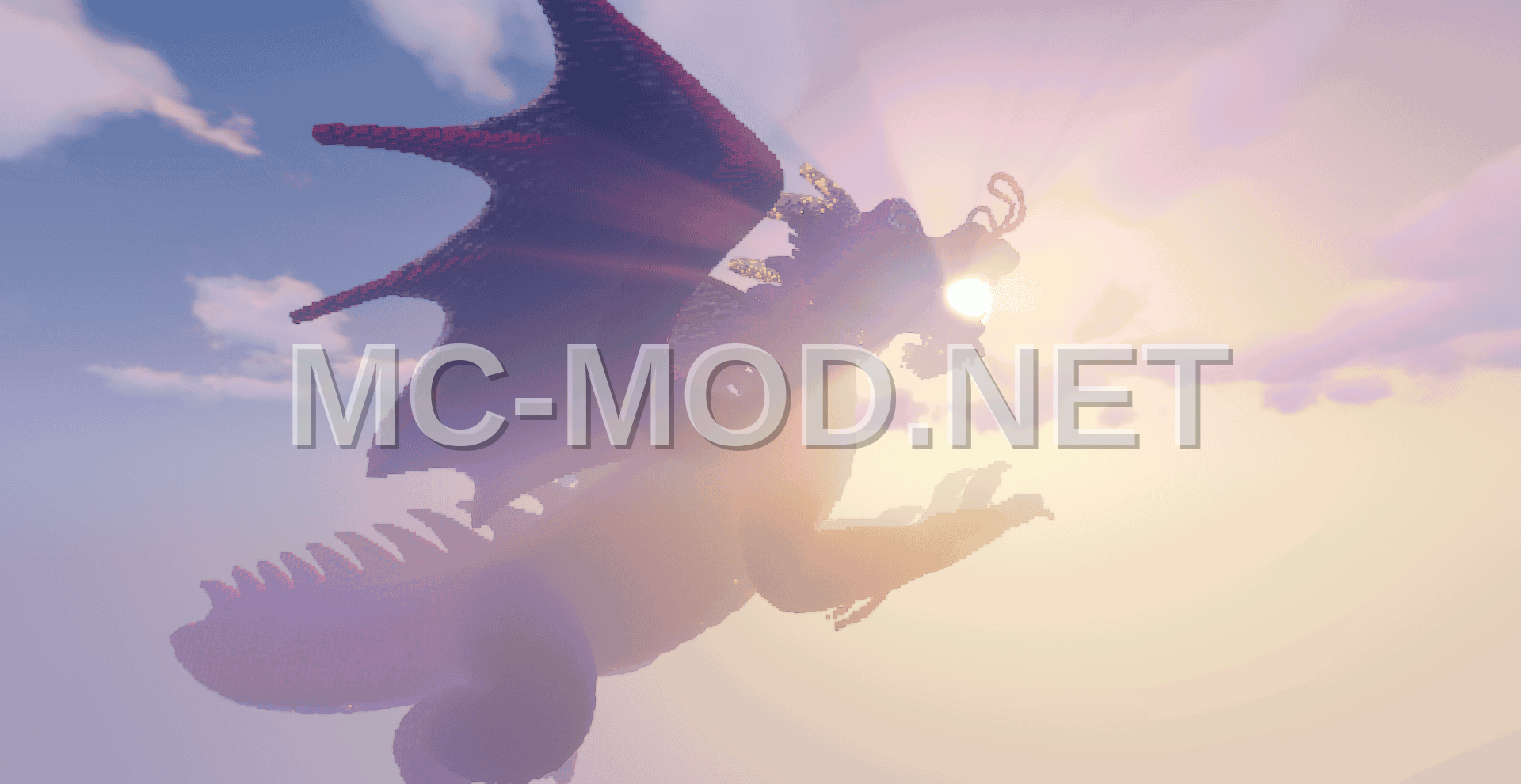 Large Crimson Cloud Dragon