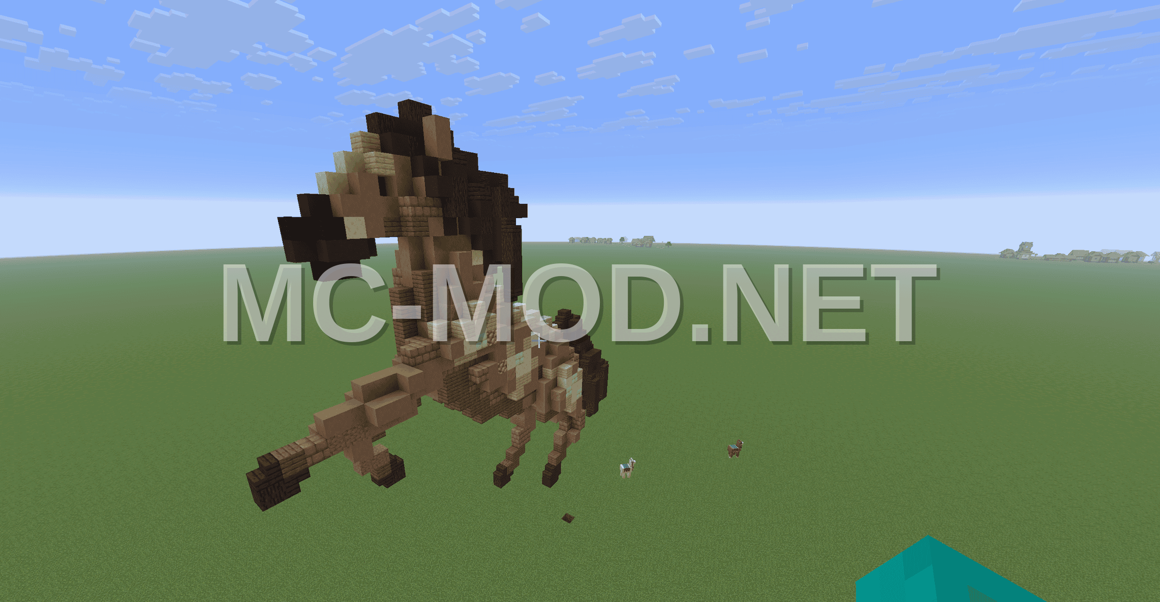 Large Horse Statue Decoration