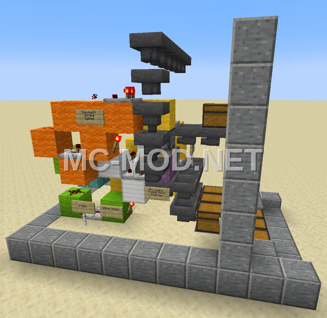 Large Item Storage & Sorting Module