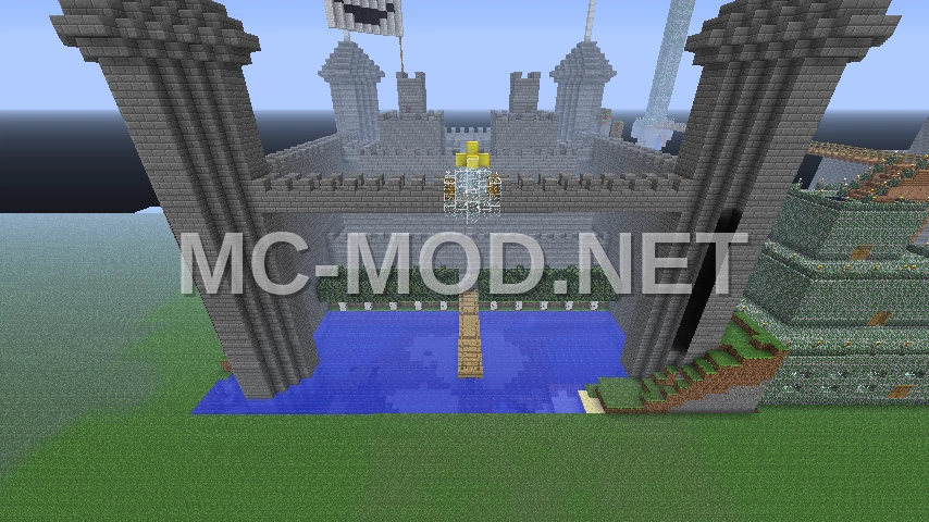 Large Medieval Castle Structure