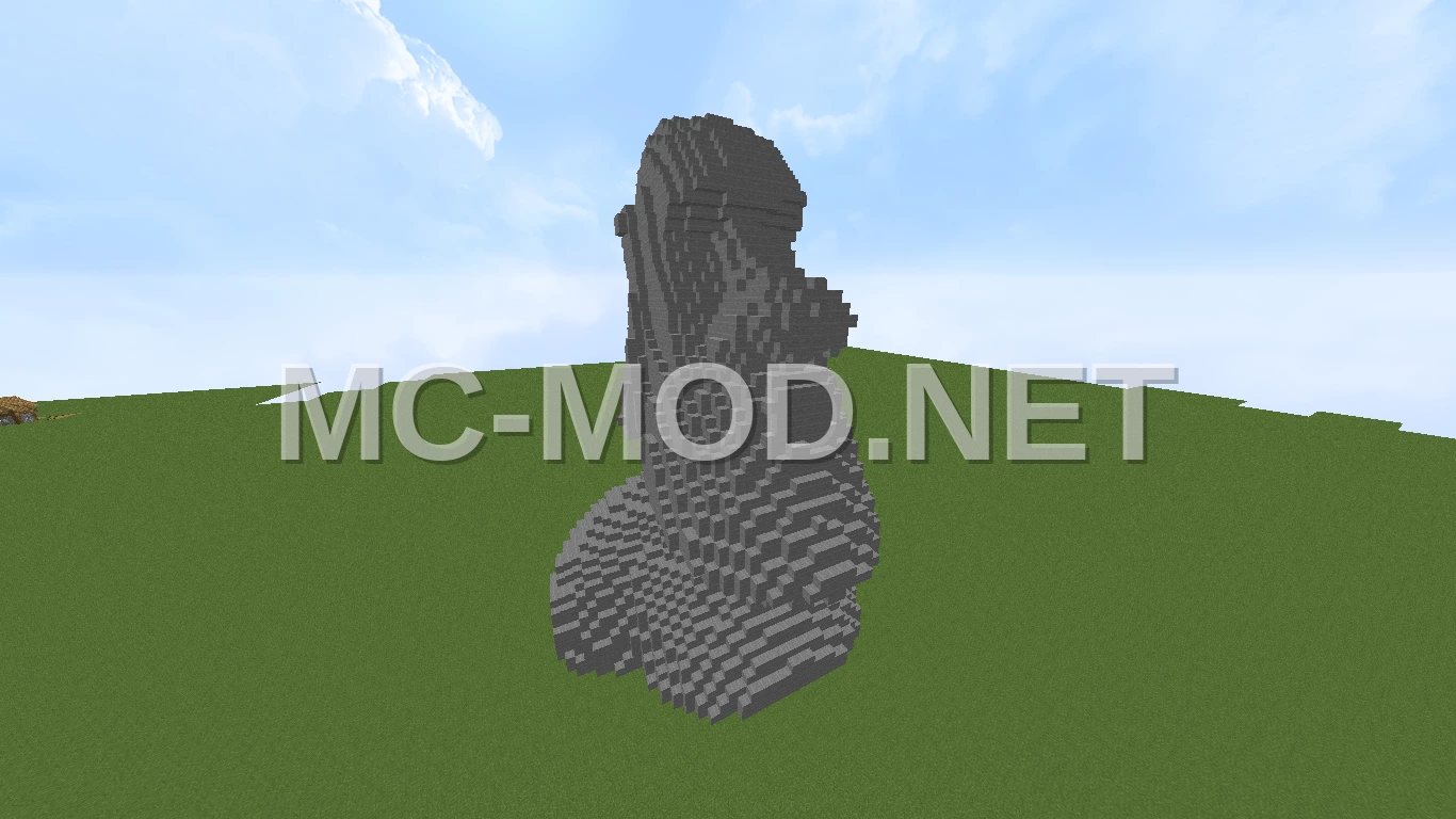 Large Moai Statue