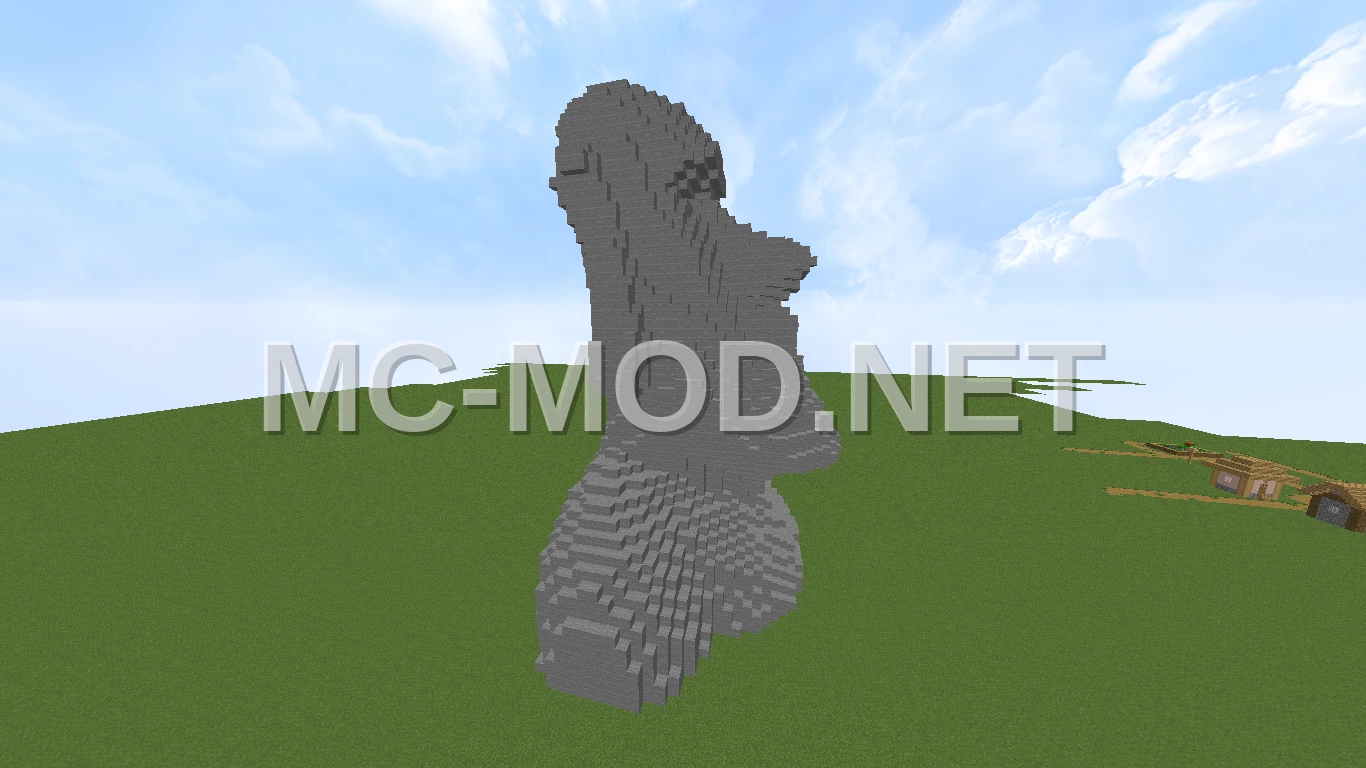 Large Moai Statue