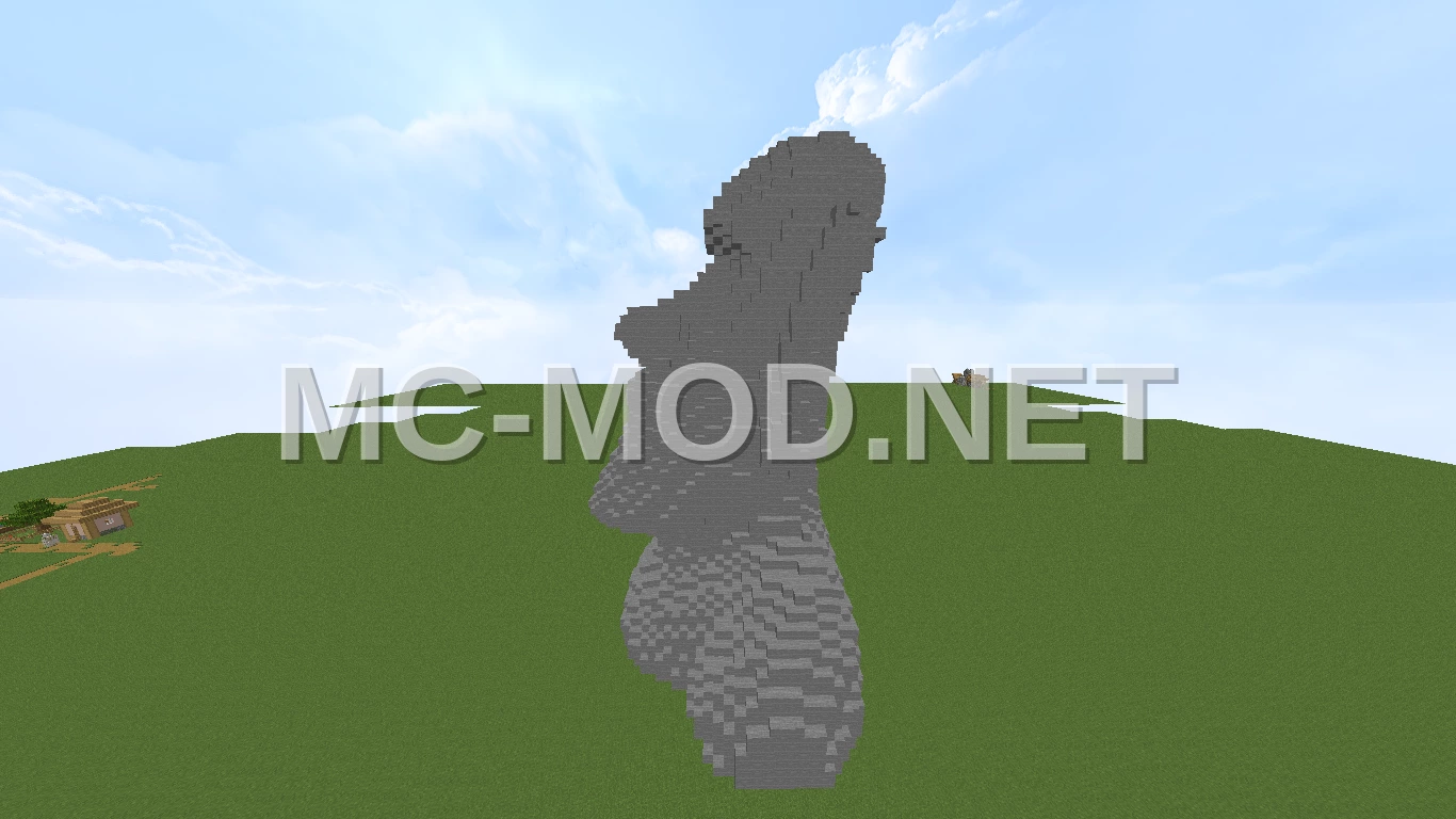 Large Moai Statue