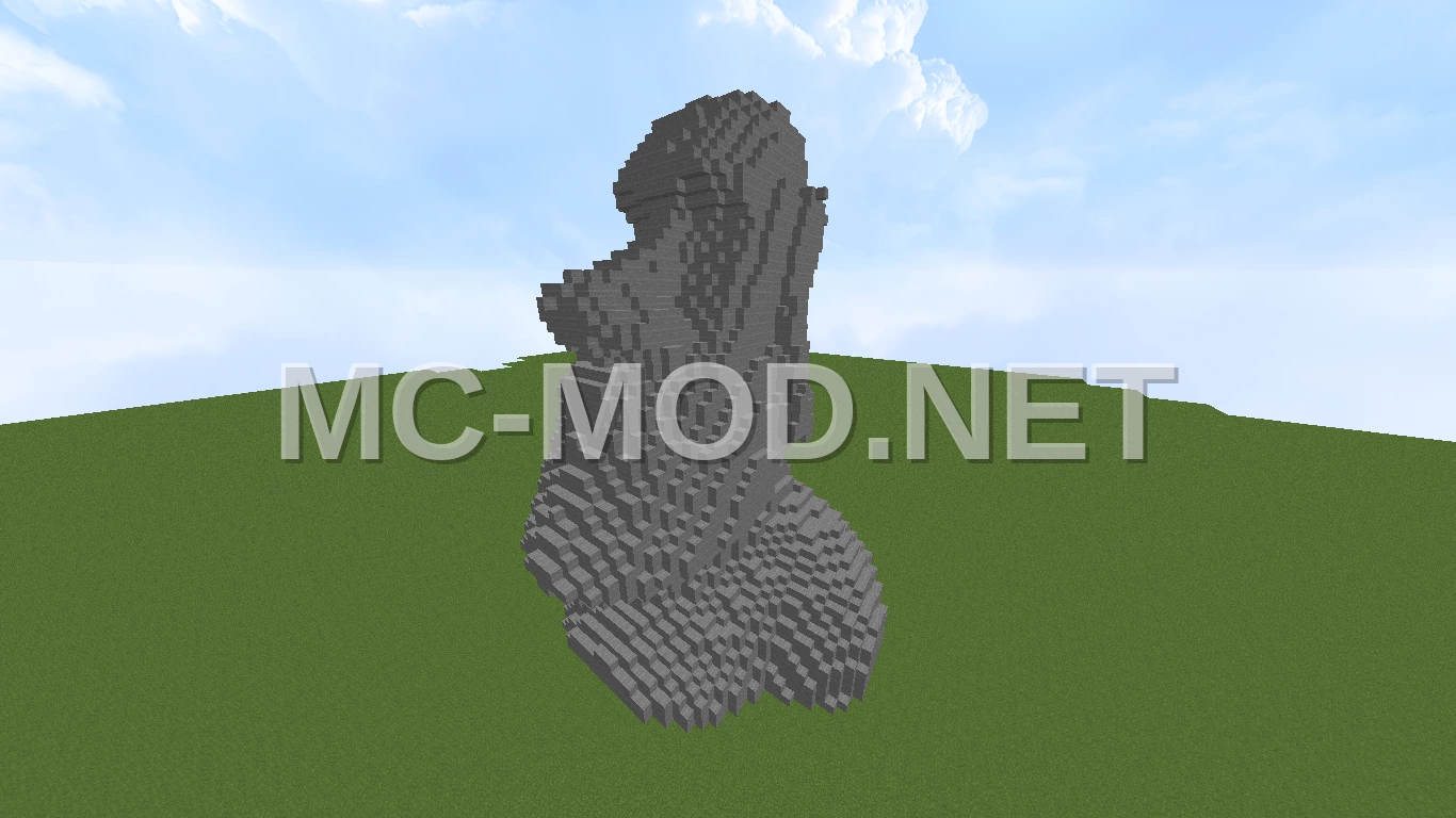 Large Moai Statue