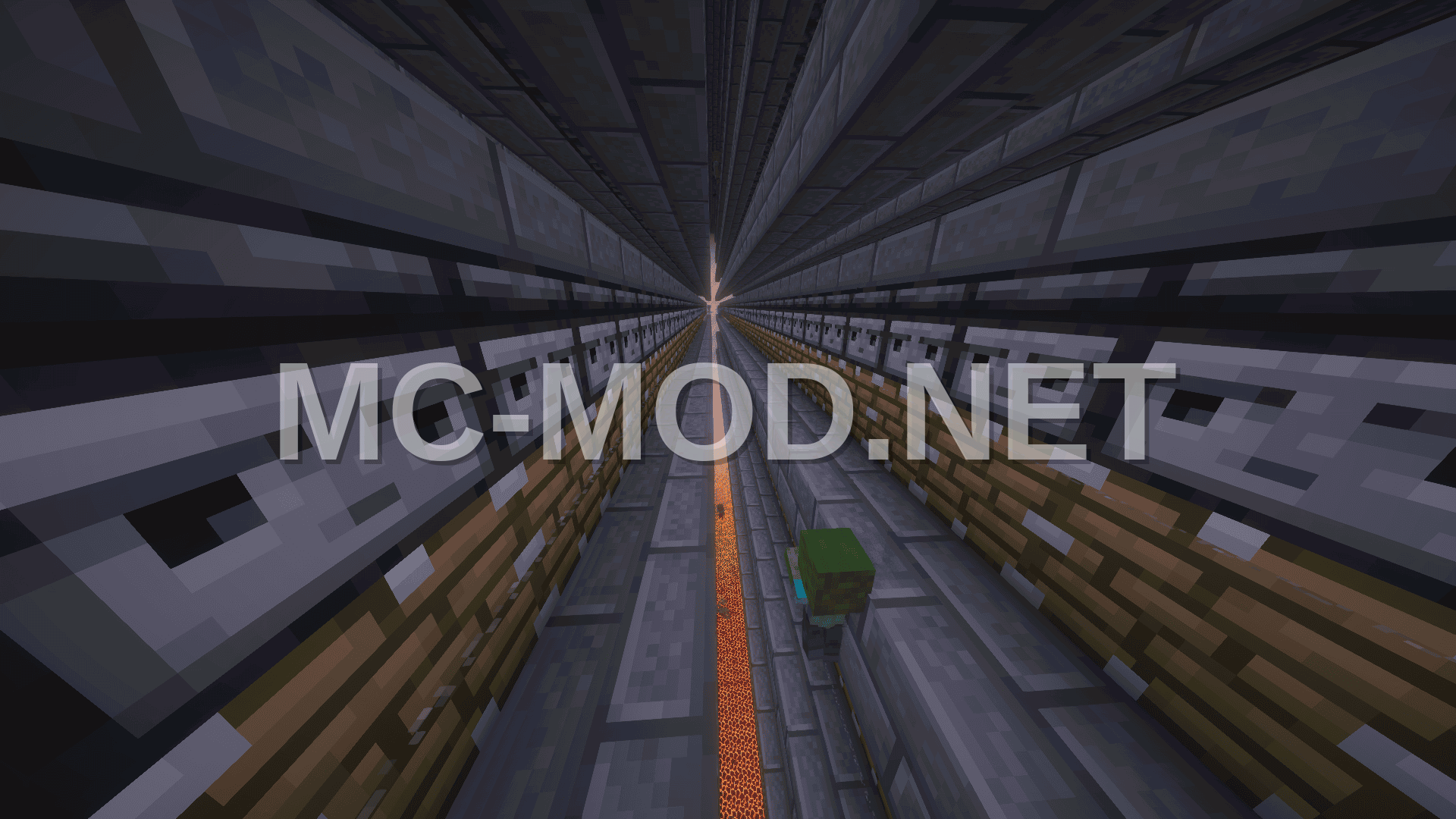 Large Mob Farm With Observer Redstone