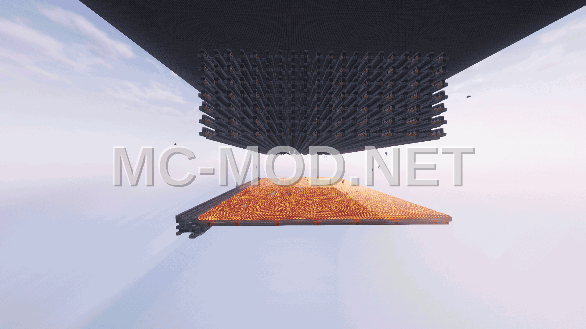 Large Mob Farm With Observer Redstone