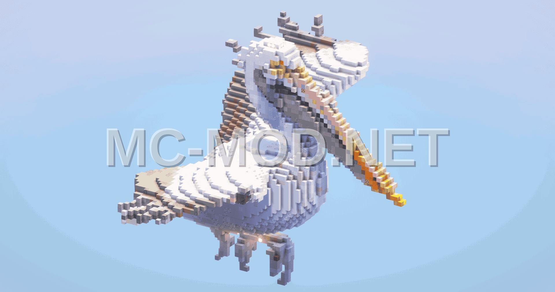 Large Pelican Statue