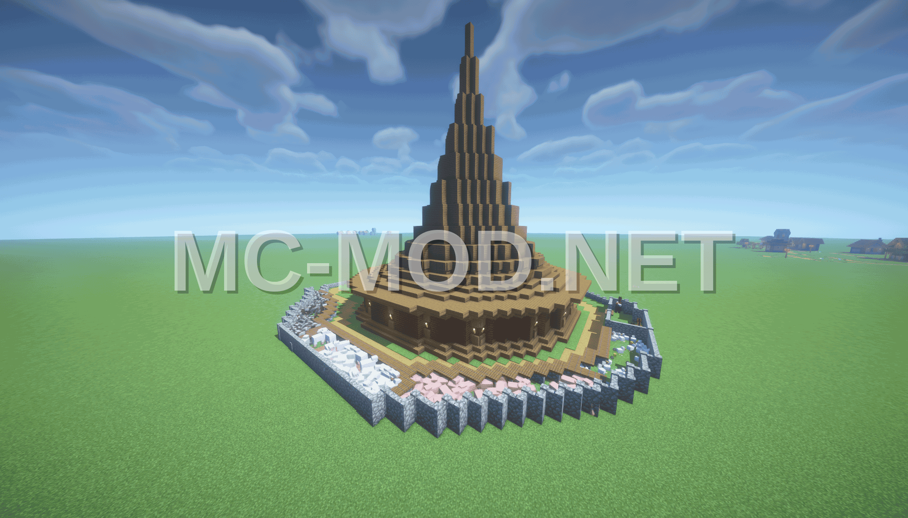 Large Spruce and Dark Oak Starter Base