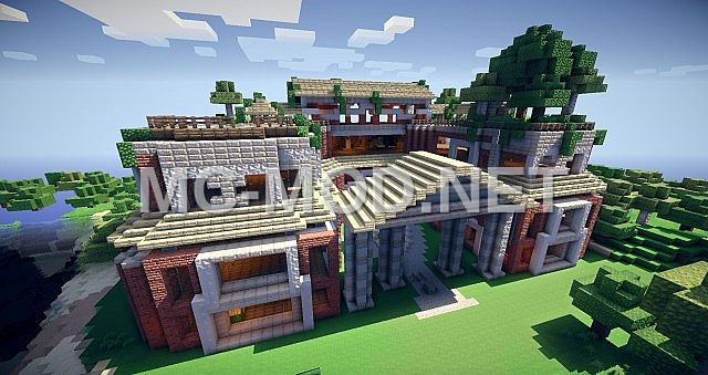 Large Three-Story Mansion