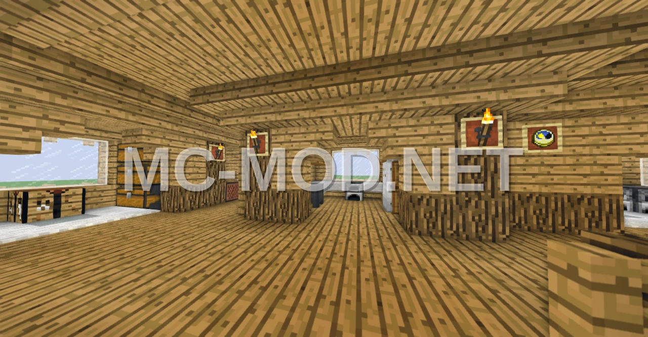 Large Wooden Mansion Build