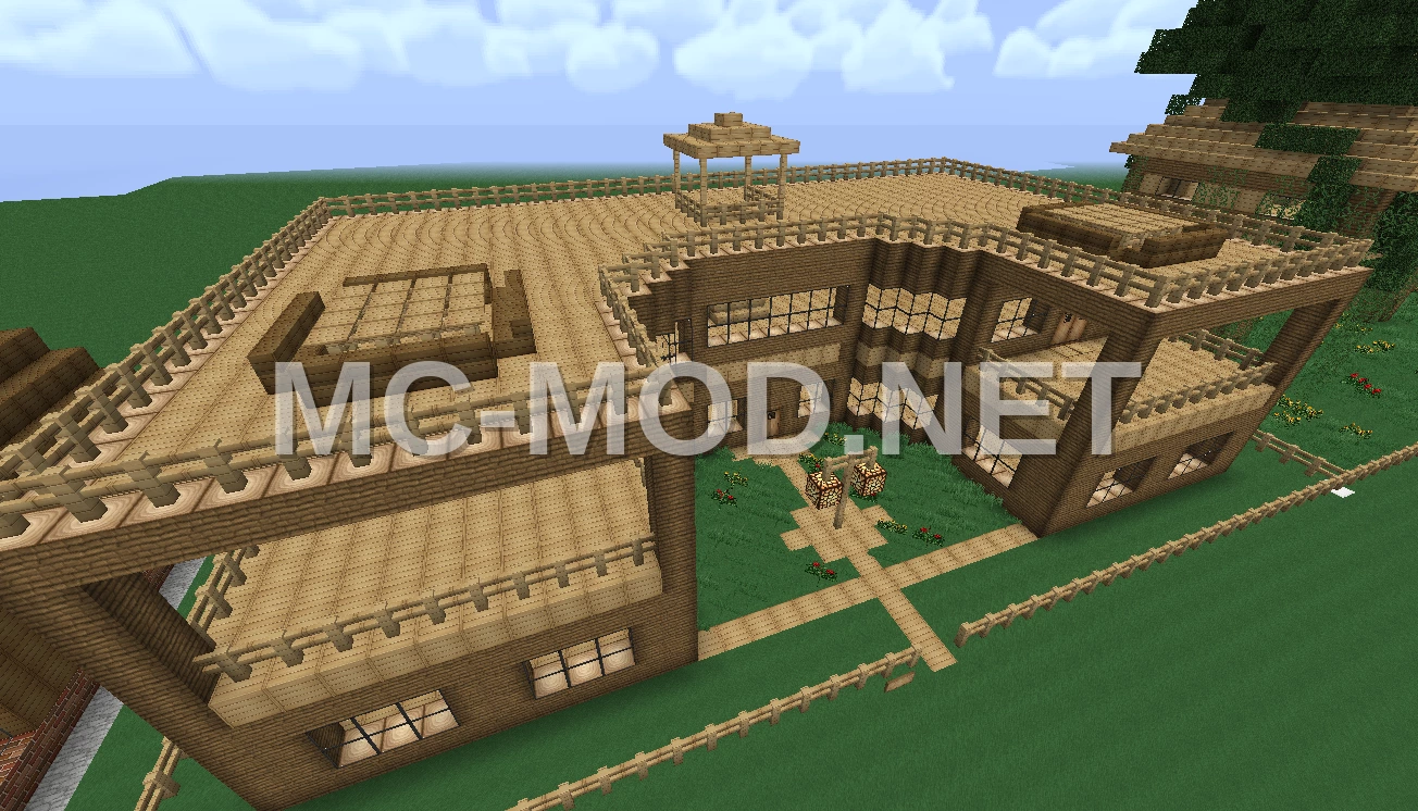 Large Wooden Mansion