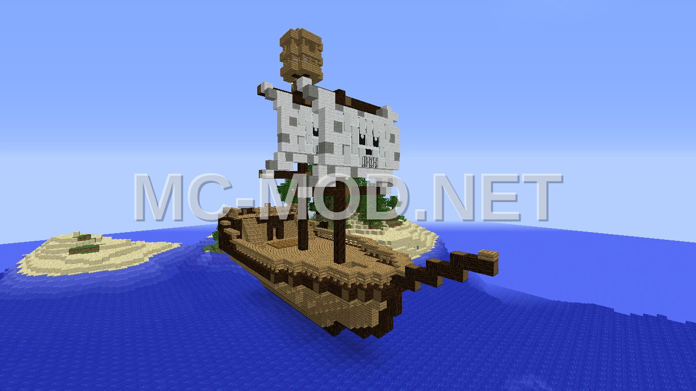 Large Wooden Sailing Ship