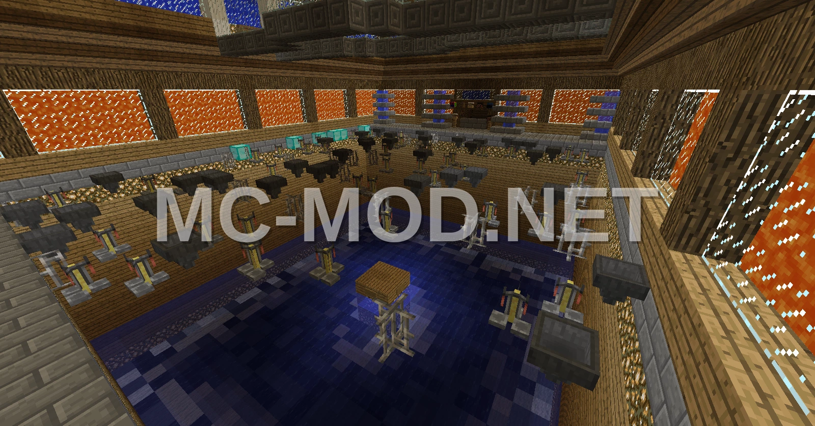 Lava Parkour Arena – Medium Build