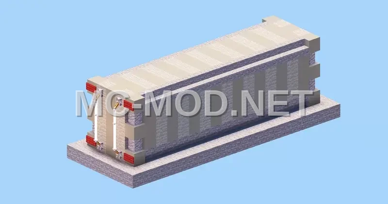 Light Gray Container Structure