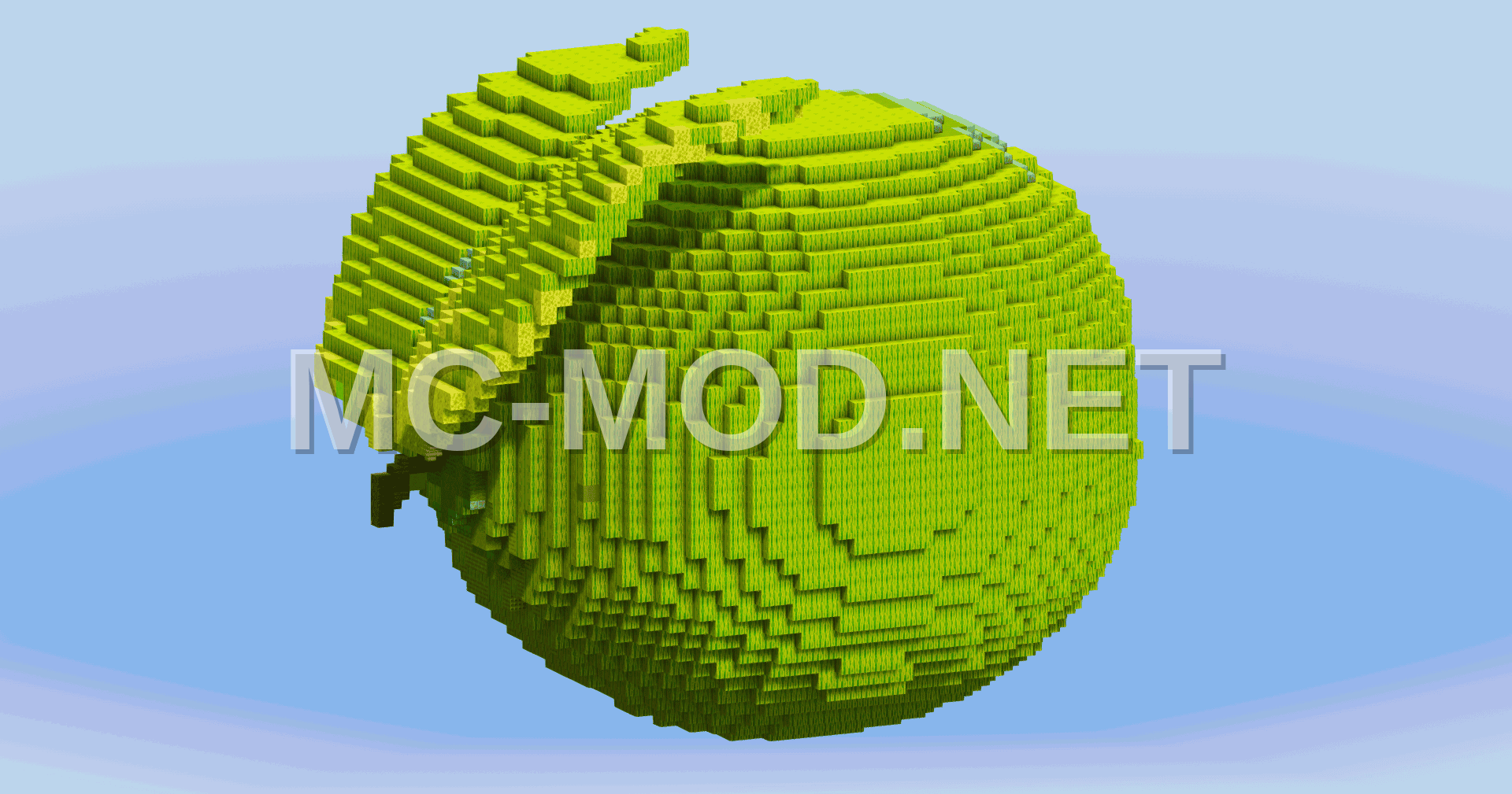 Lime Themed Minecraft Build