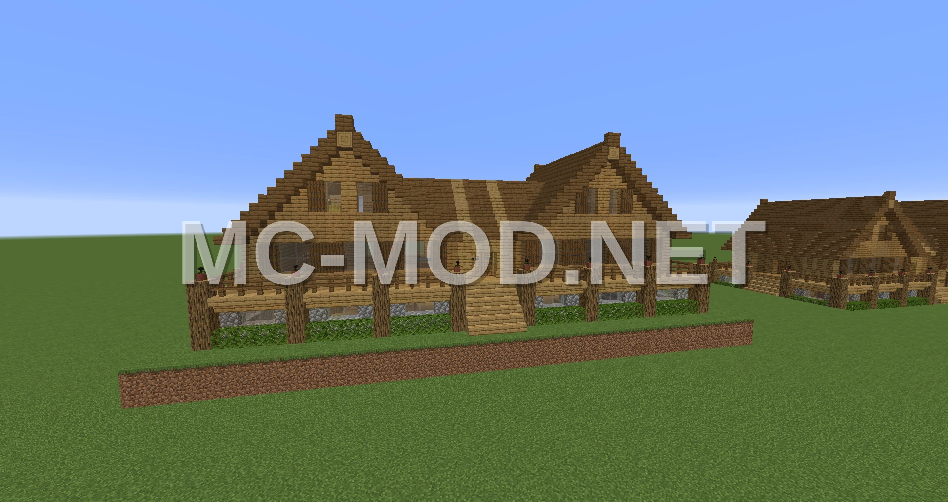 Cozy Little Mansion Wood Build
