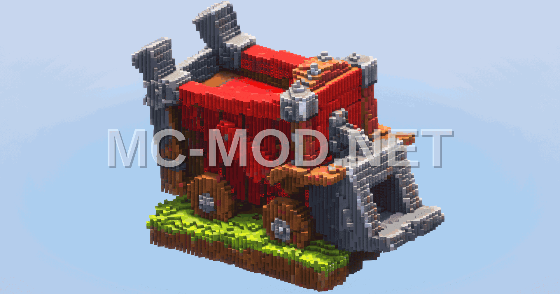 Log Launcher Minecraft Structure
