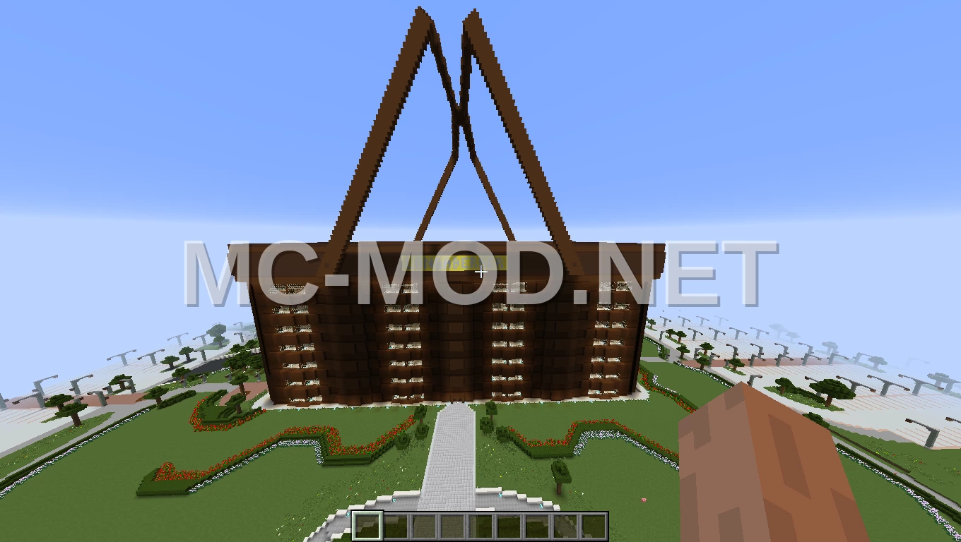 Longaberger Basket Building Replica