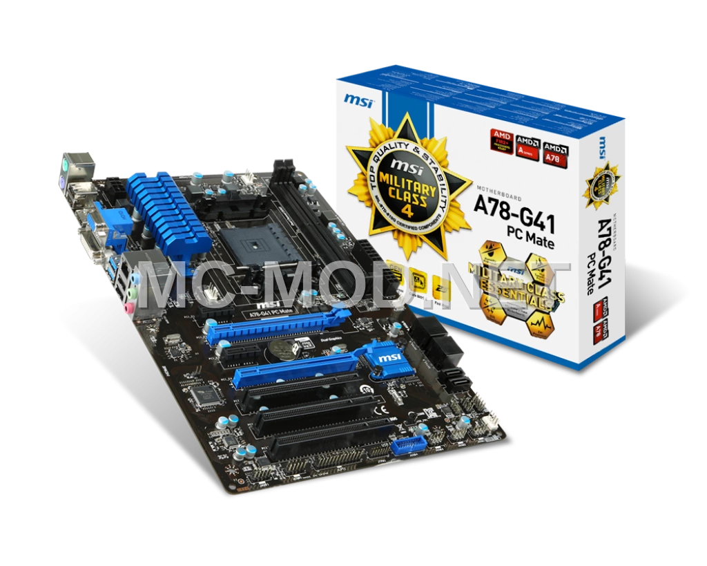 MSI AMD Motherboard Minecraft Recreation