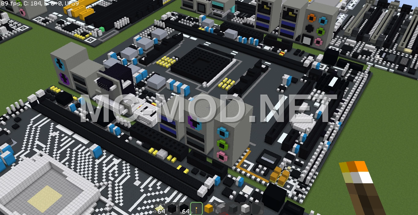 MSI Motherboard Pixel Art Recreation