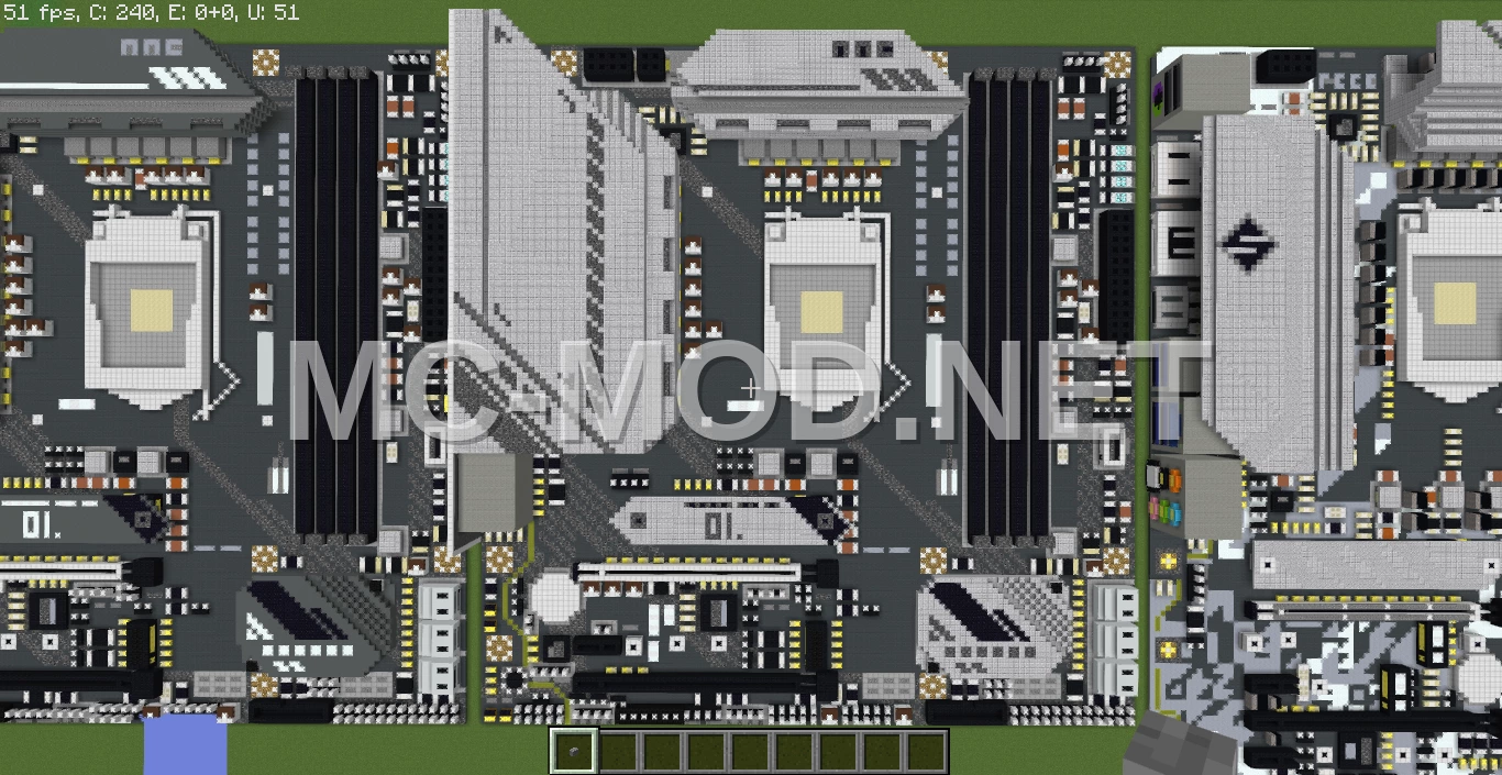 MSI Motherboard Voxel Art