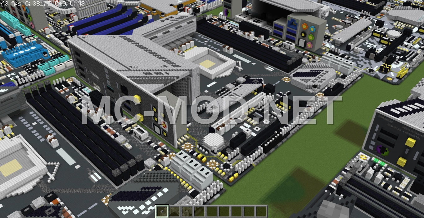 MSI Motherboard Voxel Art