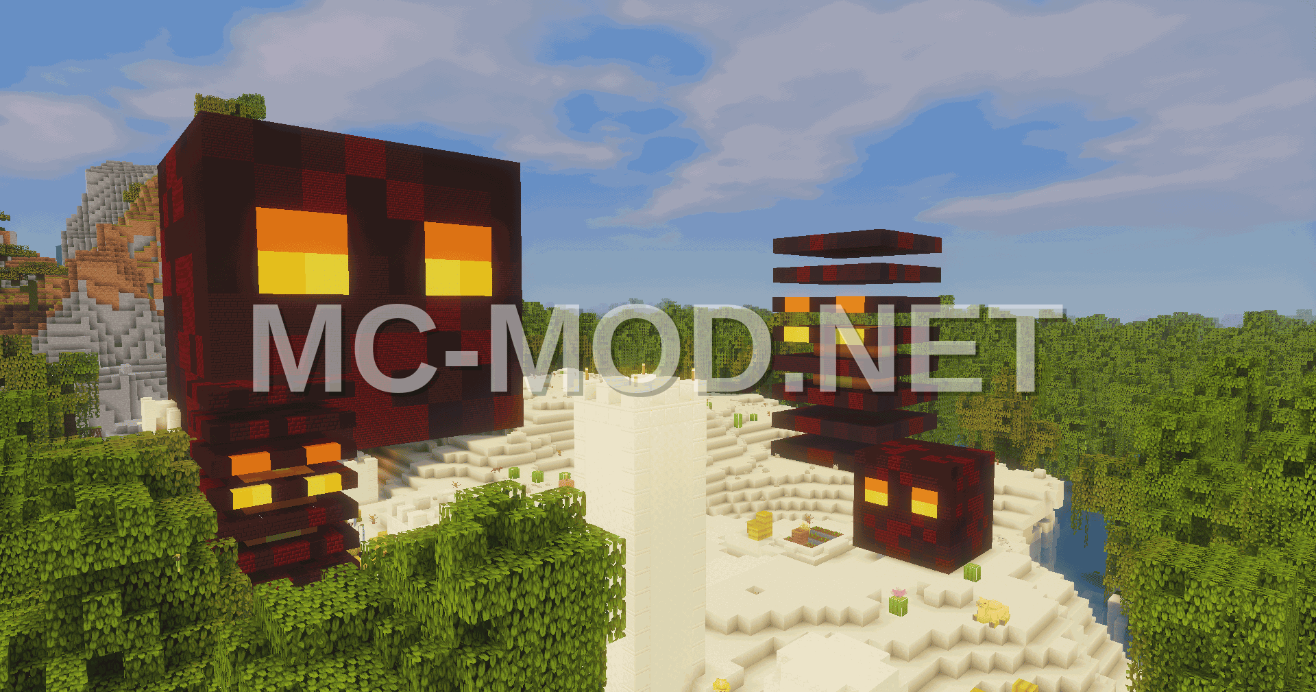 Magma Cube Statue Various Sizes