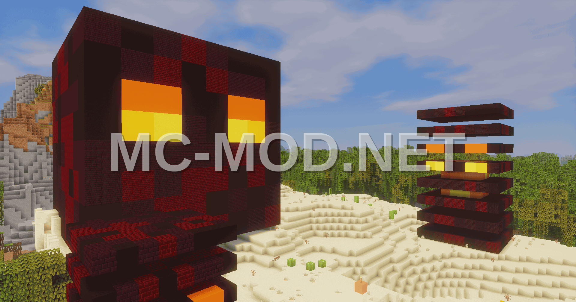 Magma Cube Statue Various Sizes