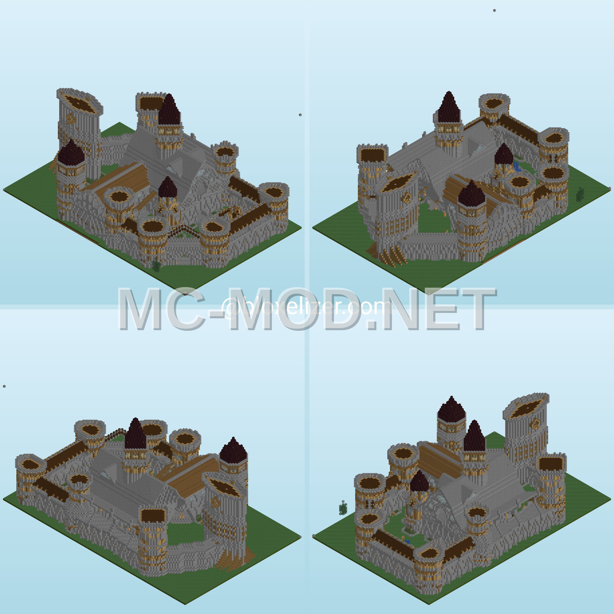 Majestic Castle Structure