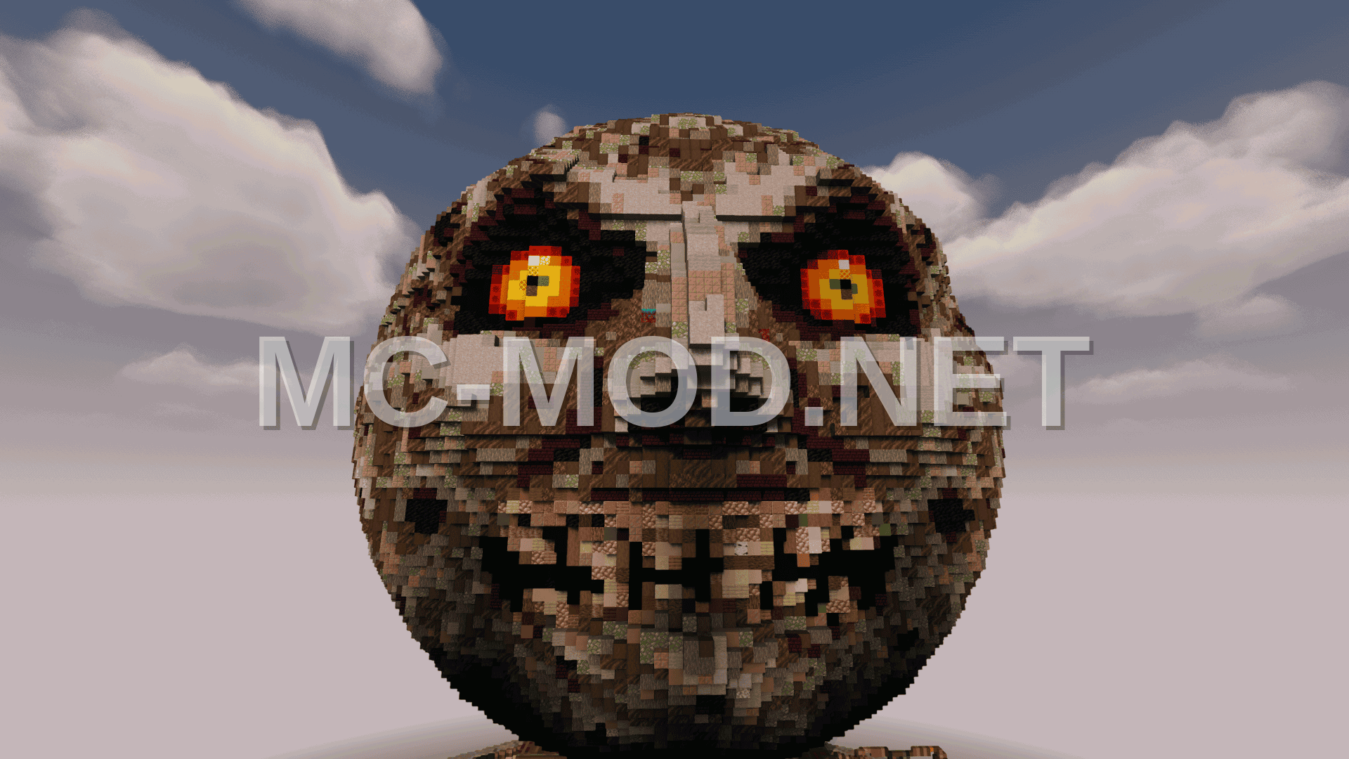 Majora’s Moon Mask – Minecraft Build