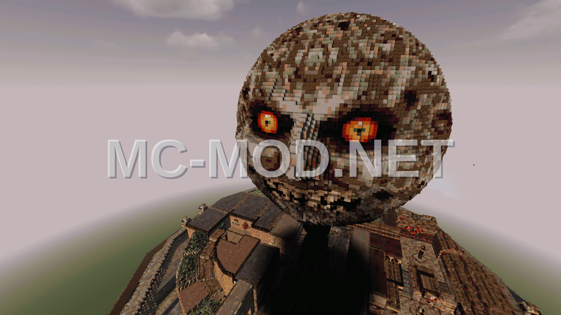 Majora’s Moon Mask – Minecraft Build