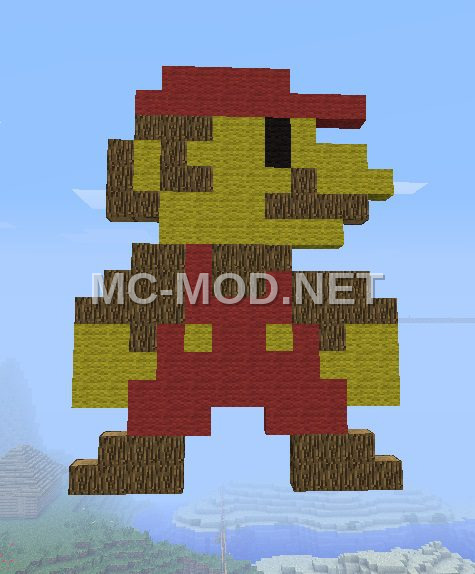 Mario Pixel Art