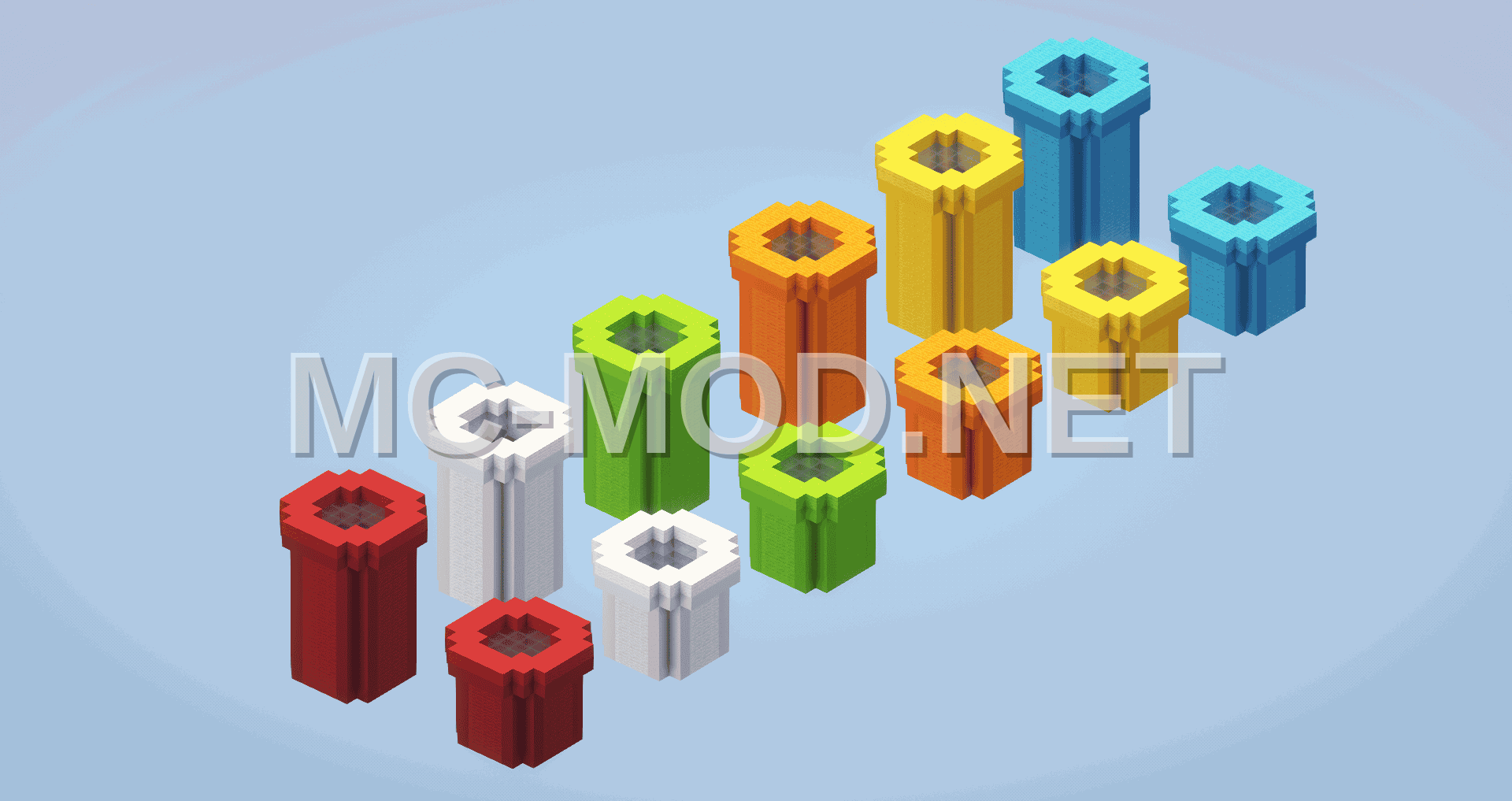 Mario World Pipe Decoration