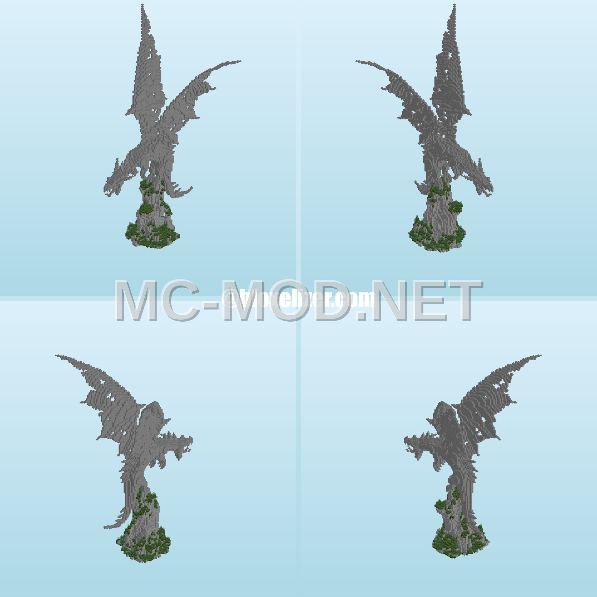 Massive Dragon Sculpture